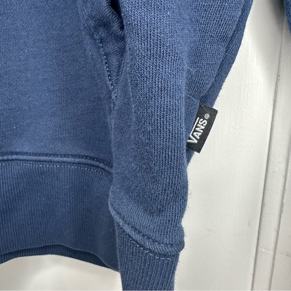 Vans Men's Deep Blue Navy logo Hoodie - Picture 5 of 8